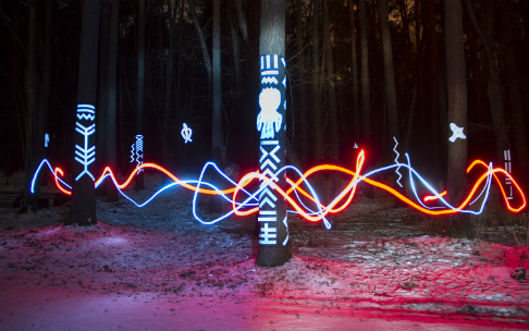 Фестиваль светового искусства «Не темно» 2020г.